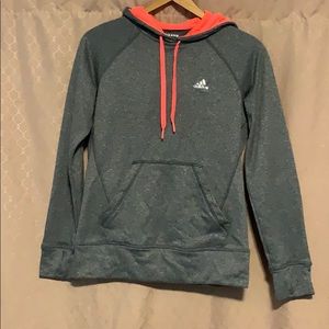 Adidas- Gray hoodie